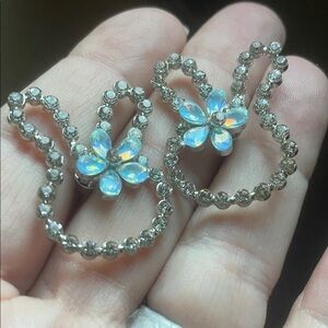Bunny Post Earrings NWOT